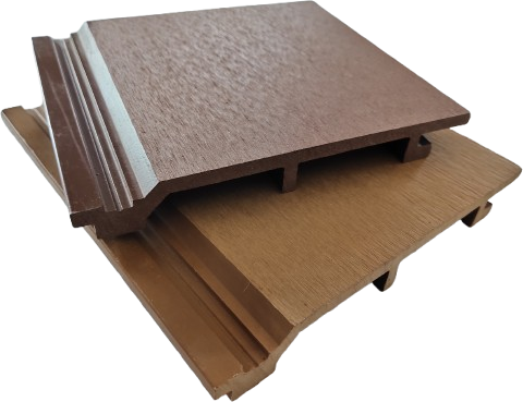 Wood plastic wall panels