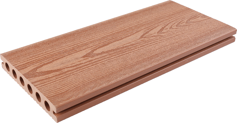 Wood plastic flooring