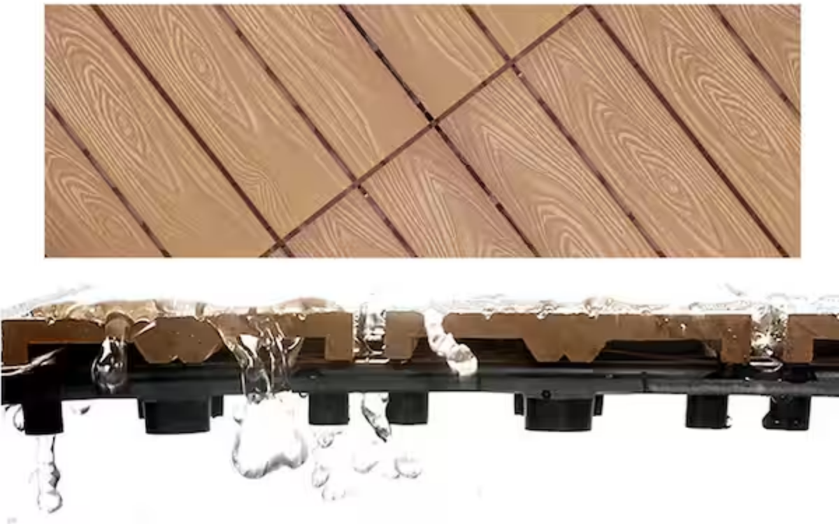 WPC decking